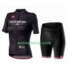 Fietskleding Dames (Fietsshirt + Fietsbroek Kort) 2020 Ronde van Italië N003